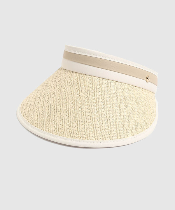 Visera Tejida Tipo Paja Para Mujer image number null