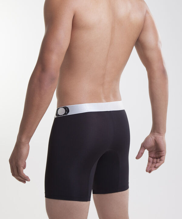Boxer Para Hombre Con Elástico Estampado En Microfibra  image number null