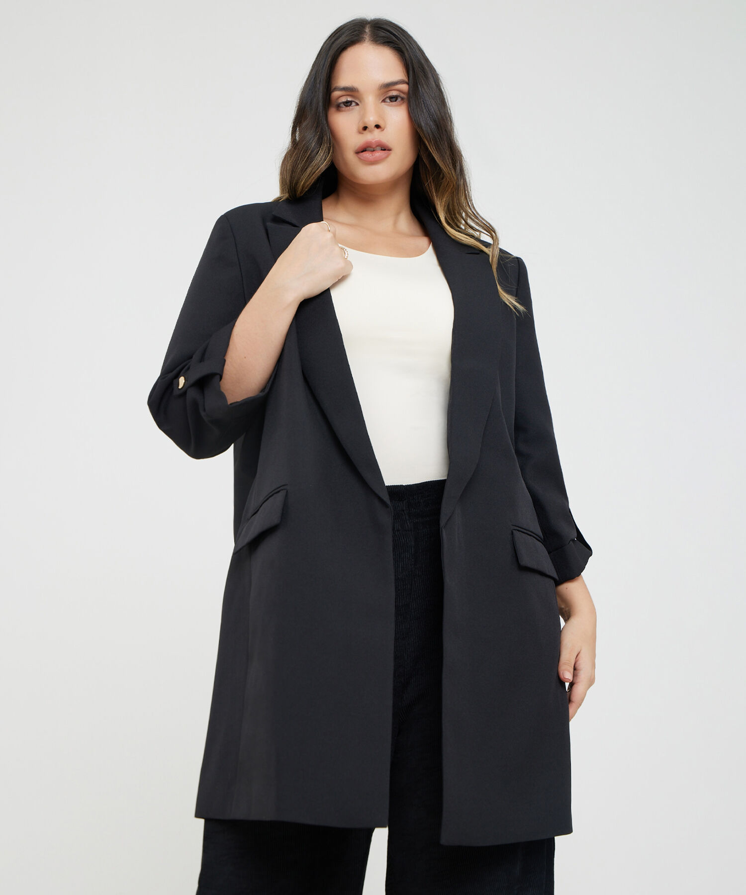 Blazer Con Charretera Son Boton