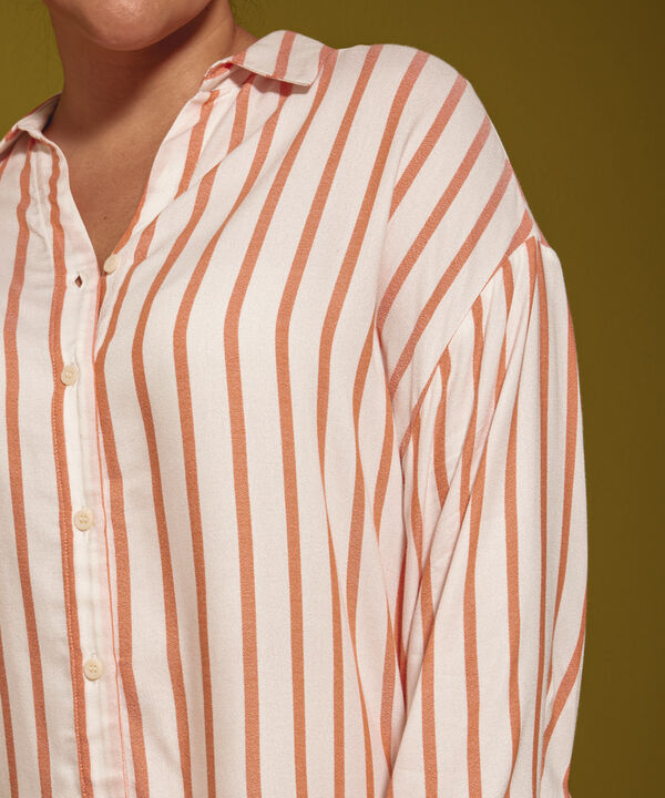 Camisa Manga 3/4 a Rayas