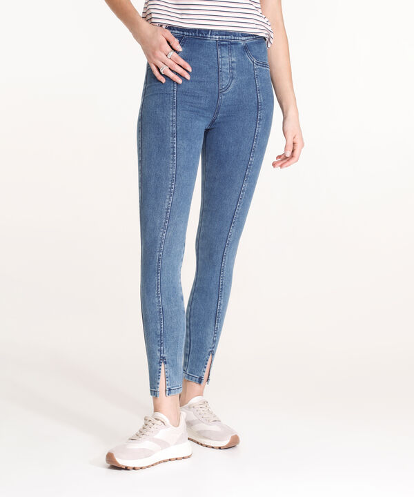 Leggings Tiro Alto Tono Medio Claro