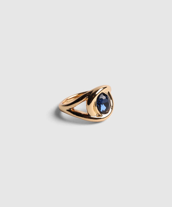 Anillo Dorado Con Detalle image number null
