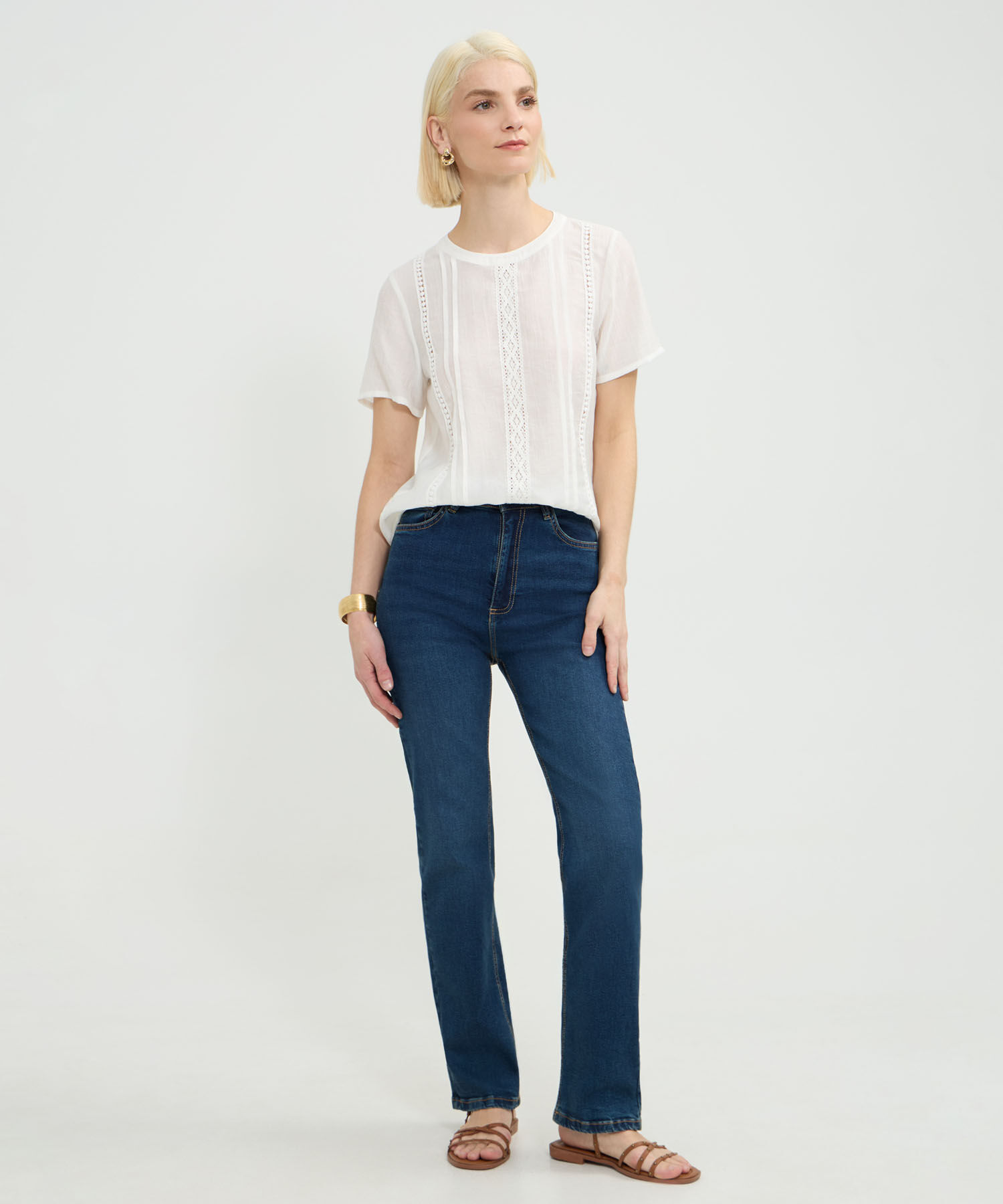 Blusa Manga Corta