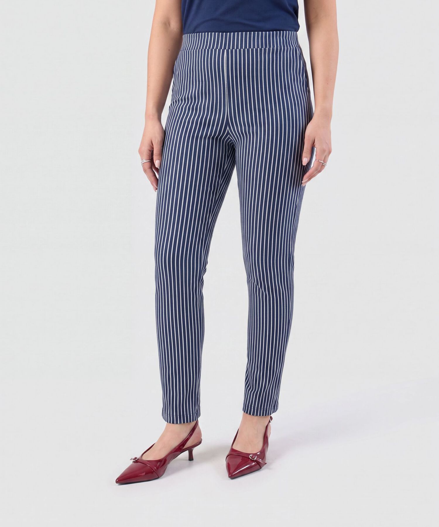 Leggings Con Pretina Alta El&aacute;stica Mujer