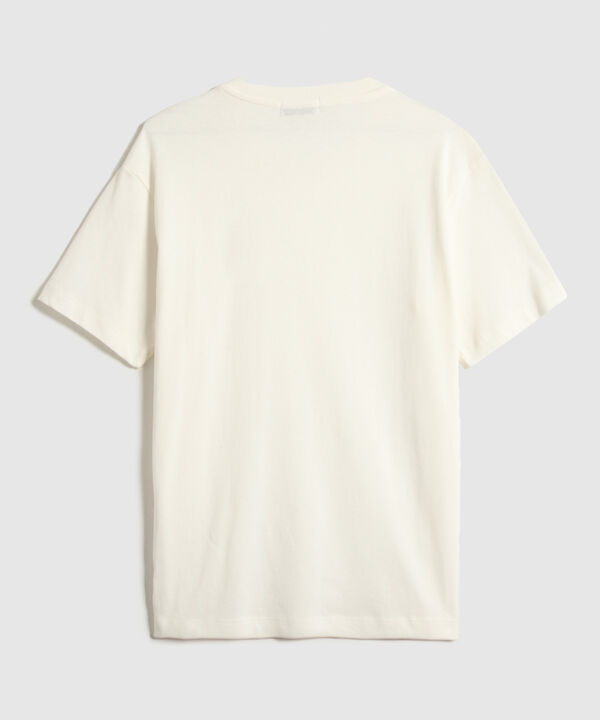 Camiseta Con Bordado Cuello Redondo image number null