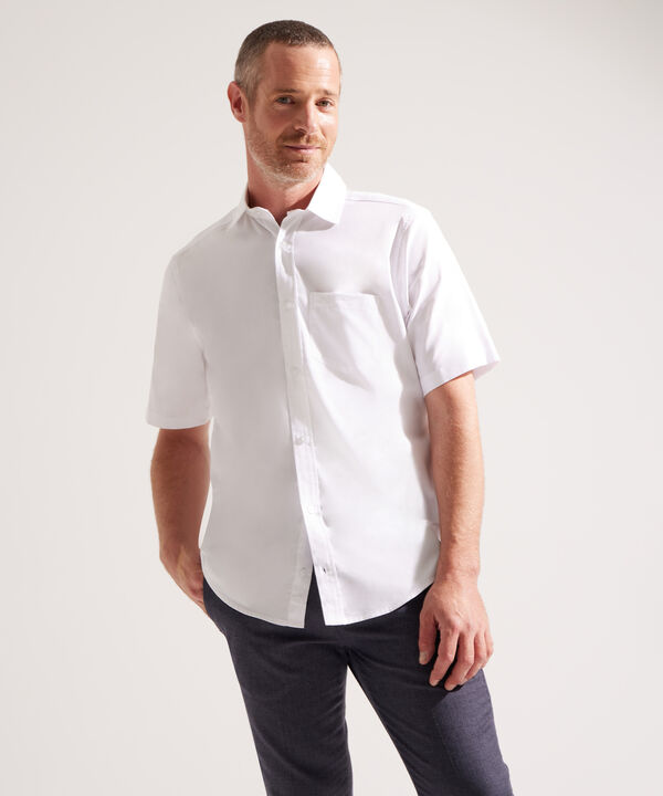 Camisa con Estampado de Puntos image number null
