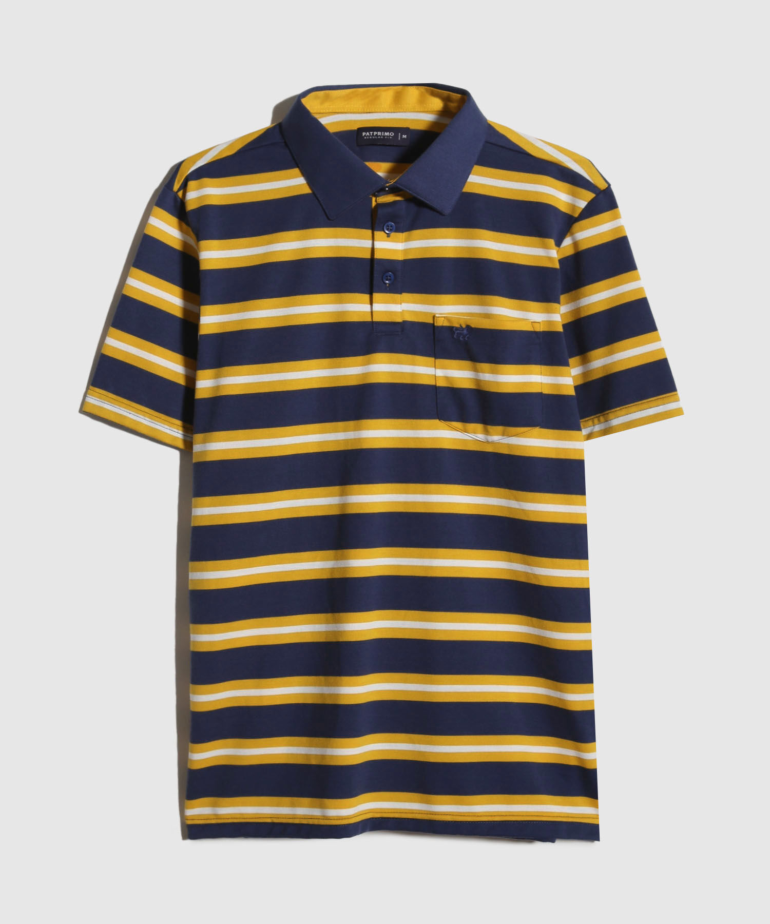 Polo Cuello Duro Rayas
