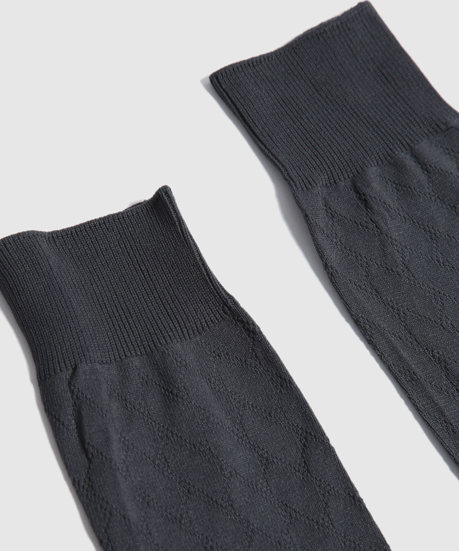 Medias Nylon Con Dise&ntilde;o