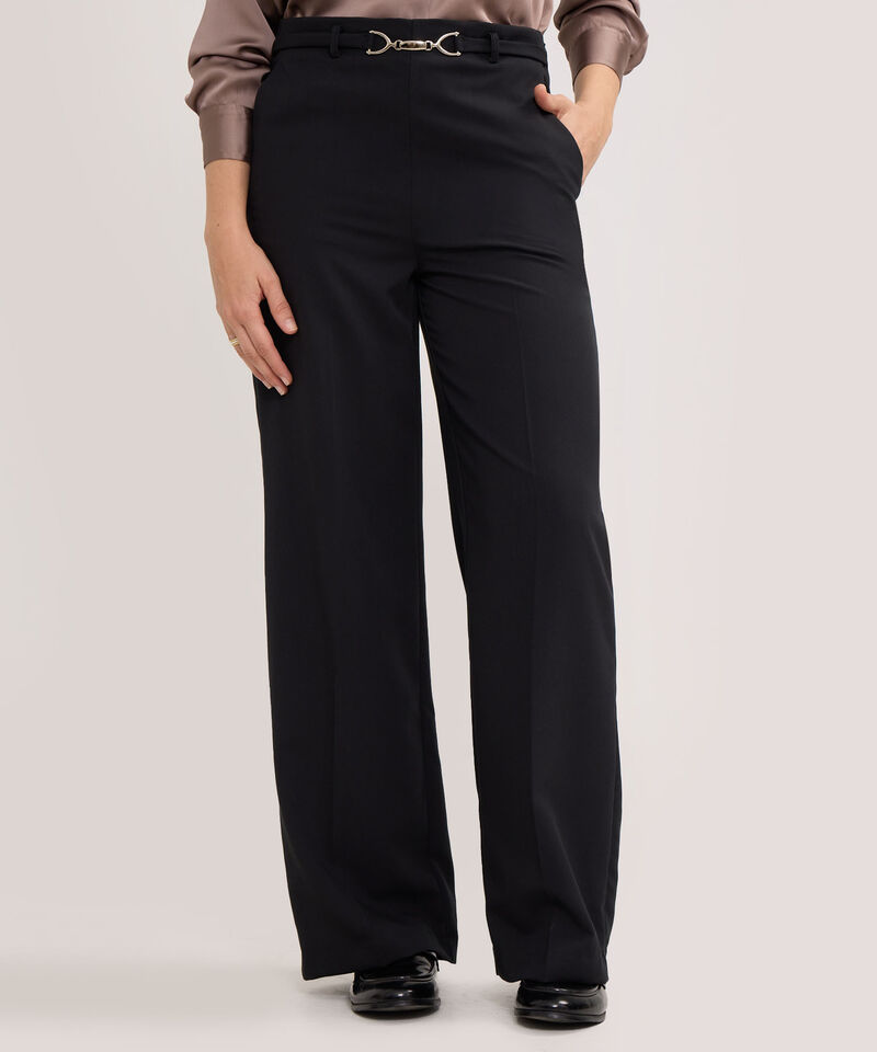 Pantalón Bota Recta Unicolor