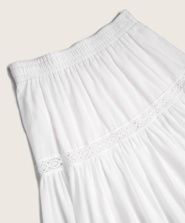 Falda De Tiempos Unicolor image number null