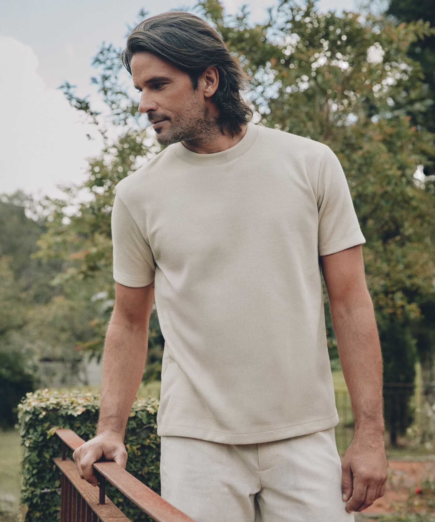 Camiseta Basica Cuello Redondo 