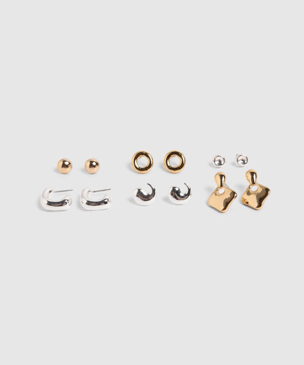 Set X6 Aretes Bicolores  image number null