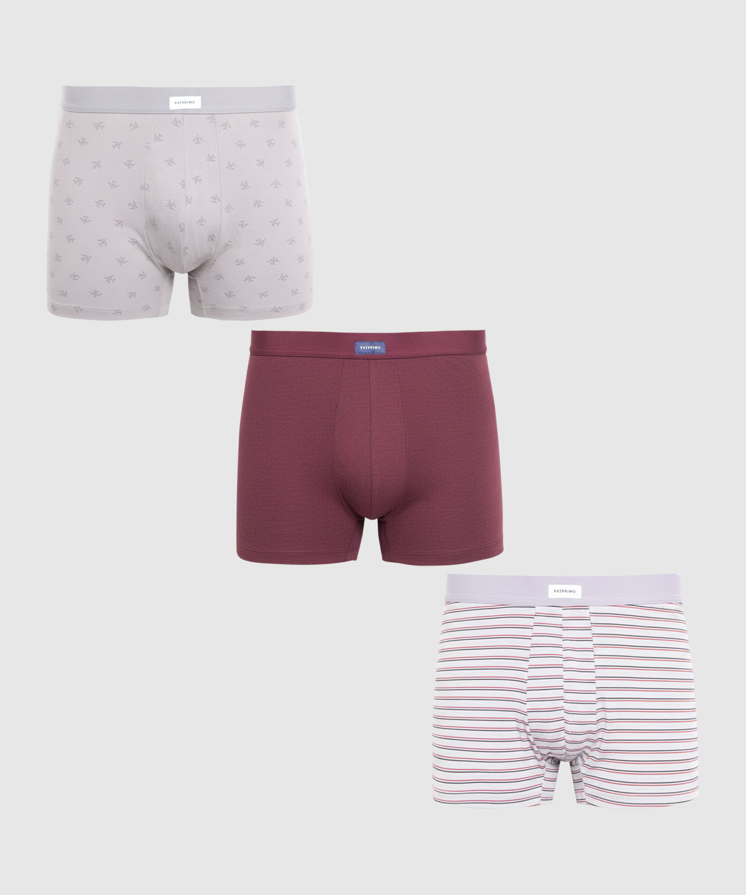 Set x3 B&oacute;xers Trunk Variados para Hombre