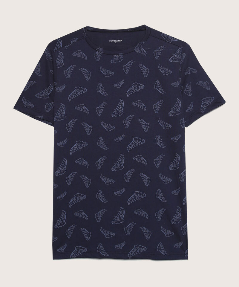 Pijama Camiseta Estampada