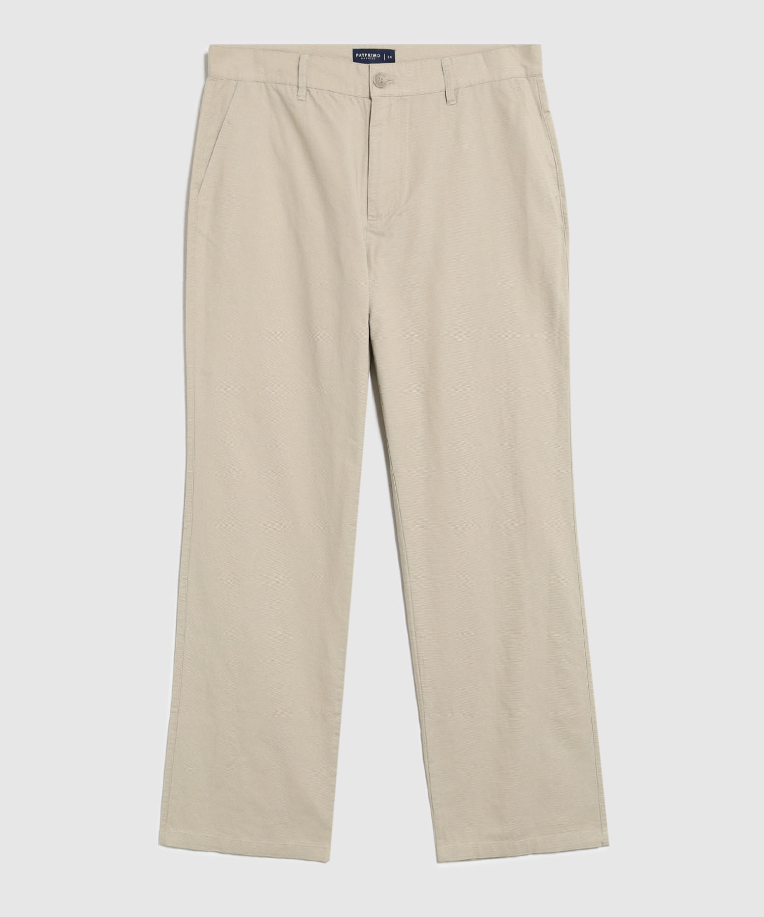 Pantal&oacute;n Chino De Corte Recto Para Hombre