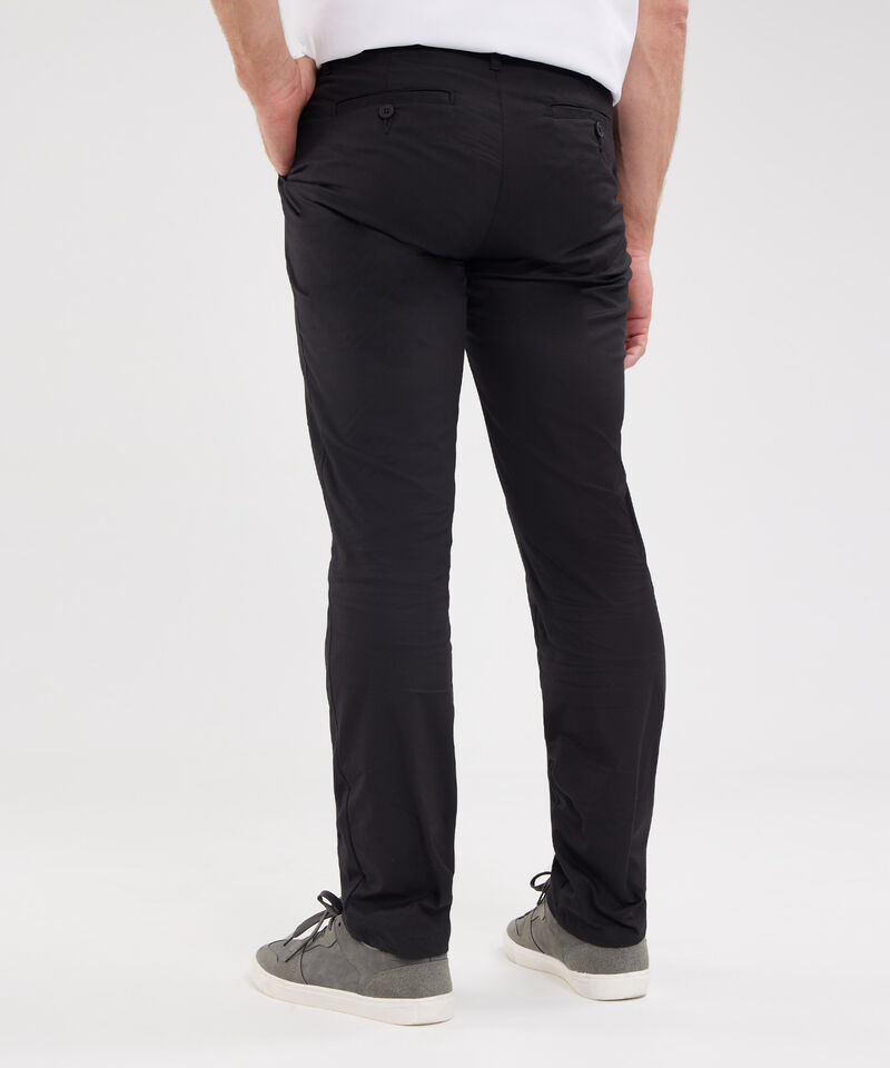 Pantalón Chino Unicolor Con Silueta Slim Fit