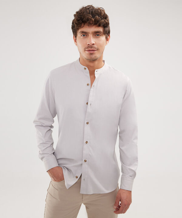 Camisa Manga Larga Unicolor