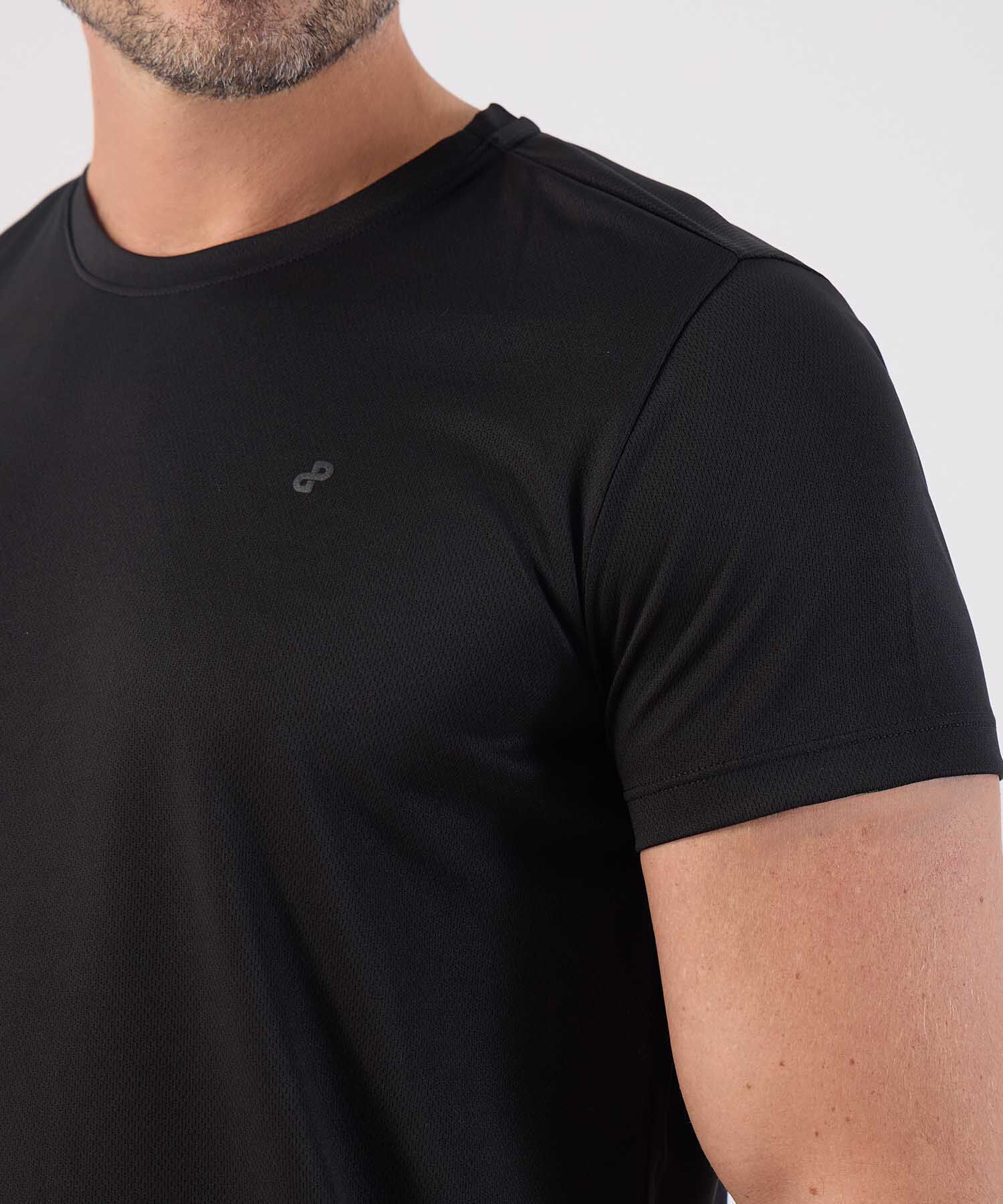 Camiseta Mc Unicolor  Texturizada