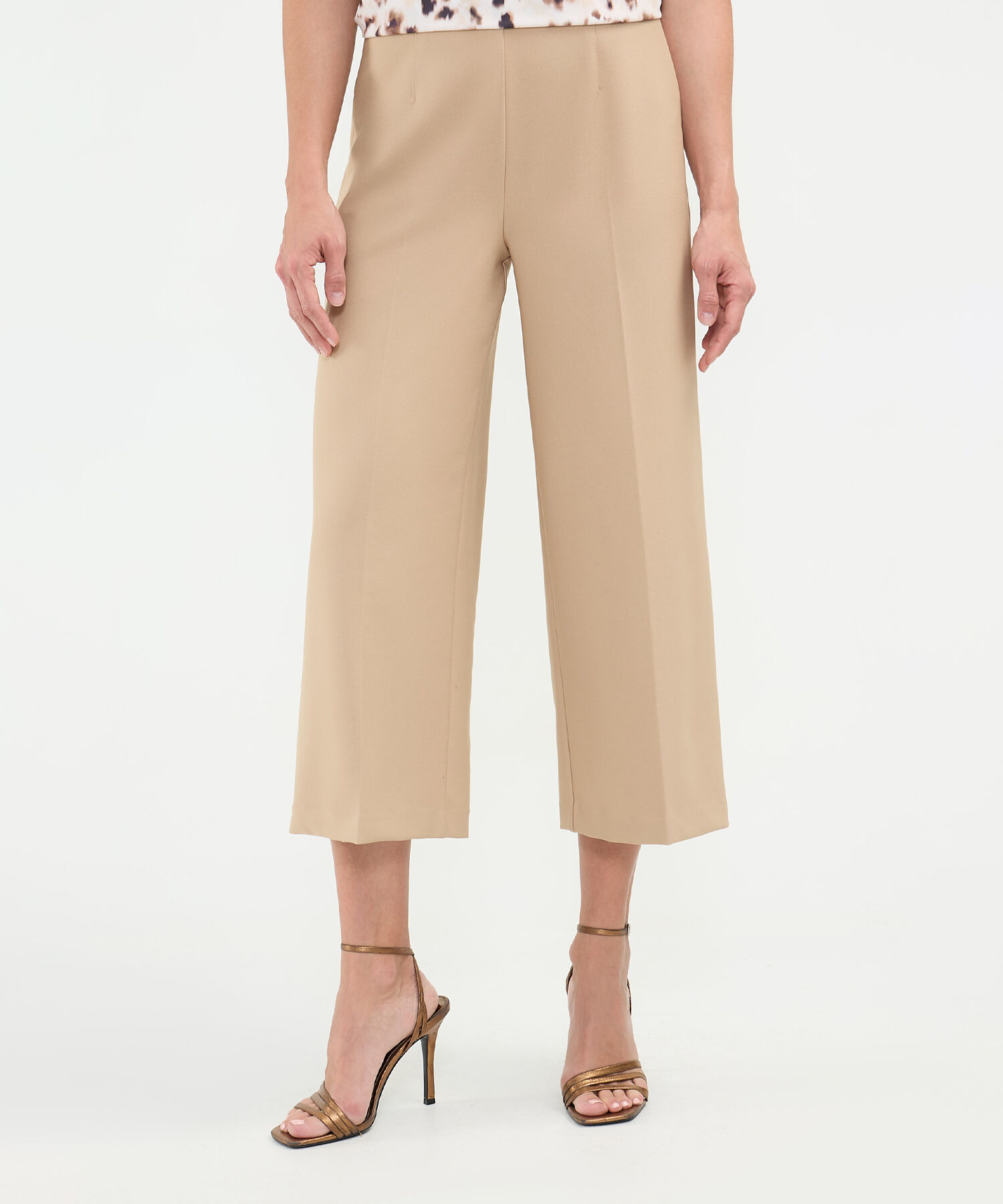 Pantalón Culotte Tiro Alto