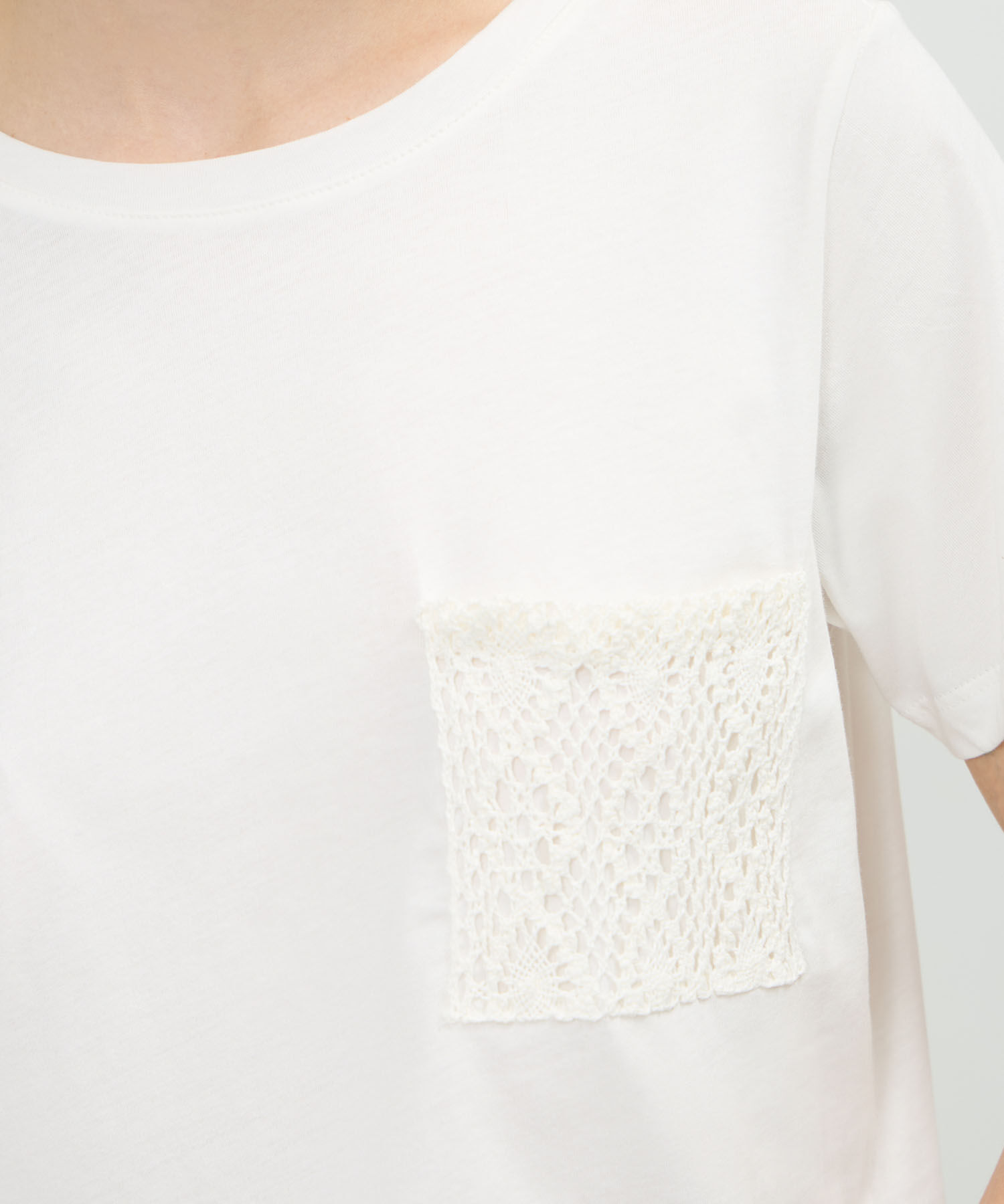 Camiseta Manga Corta, Cuello Redondo