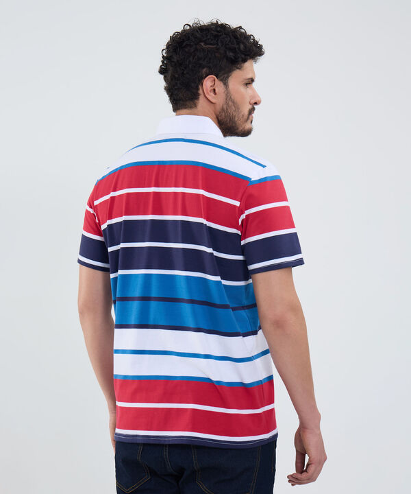 Polo Cuello Máquina Preteñida Sin Bolsillo Para Hombre