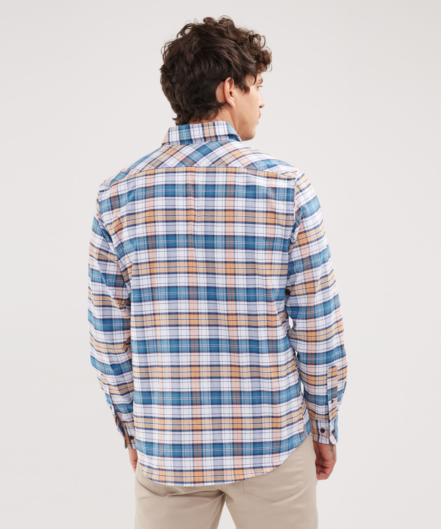 Camisa Manga Larga Preteñido