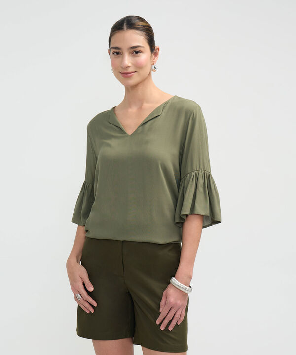Blusa con Boleros image number null