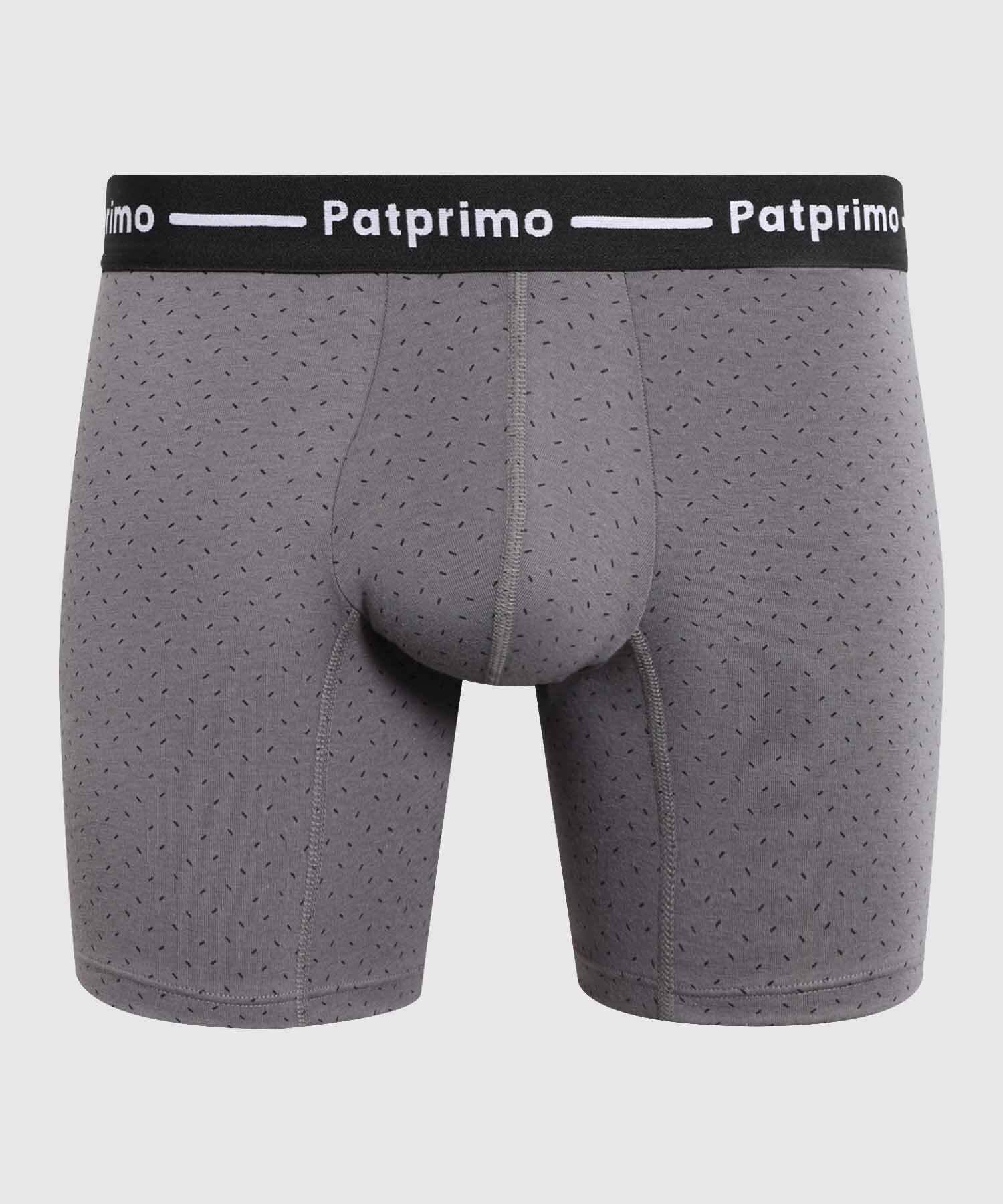 B&oacute;xer Medio Ergon&oacute;mico con Microprint para Hombre