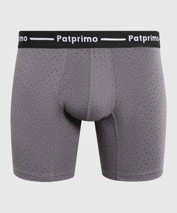 B&oacute;xer Medio Ergon&oacute;mico con Microprint para Hombre image number null