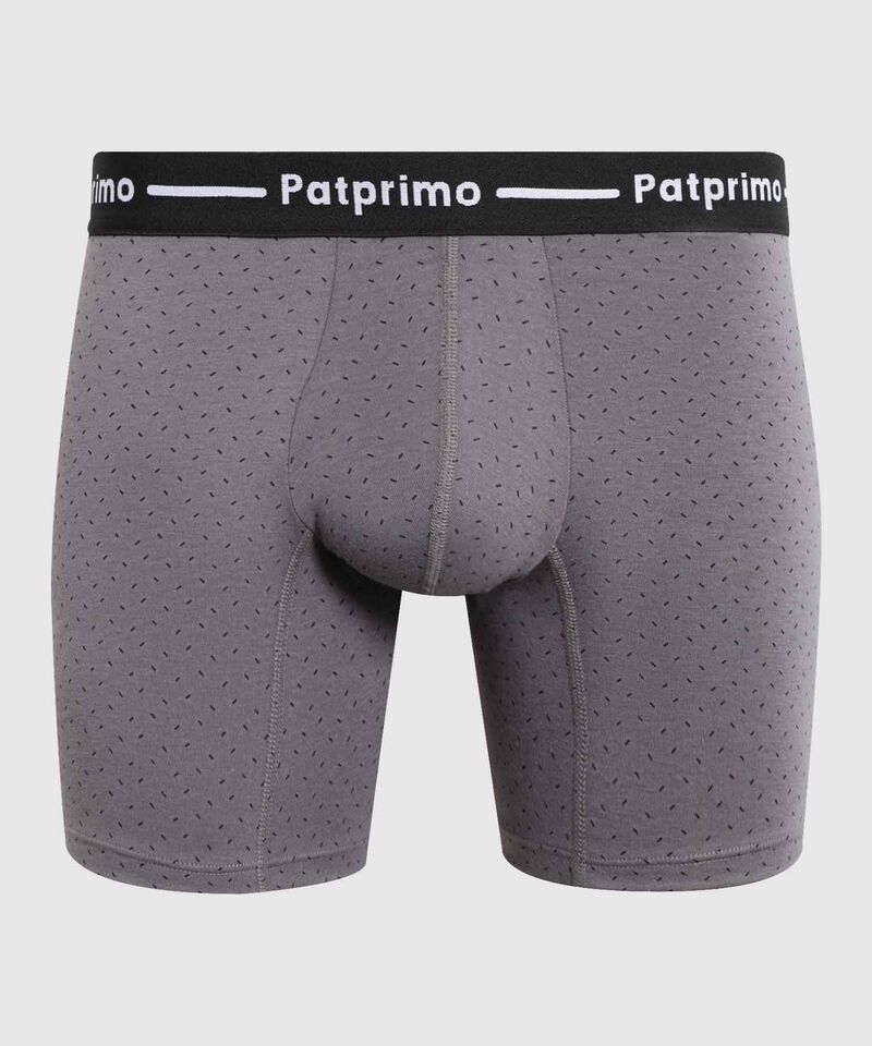 B&oacute;xer Medio Ergon&oacute;mico con Microprint para Hombre