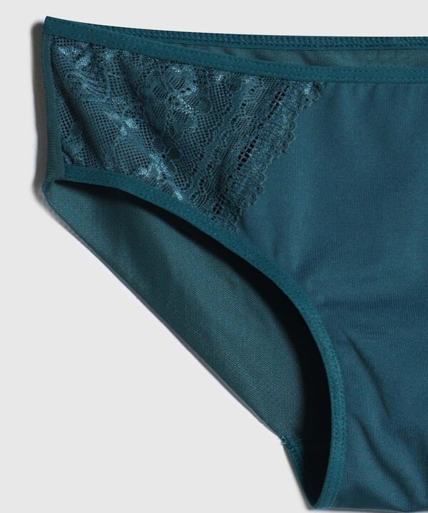 Panty Hipster con Encaje image number null