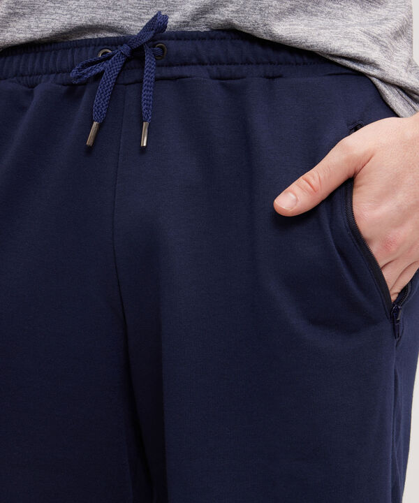 Bermudas Para Hombre De Diseño Deportivo Con Bolsillos Laterales
