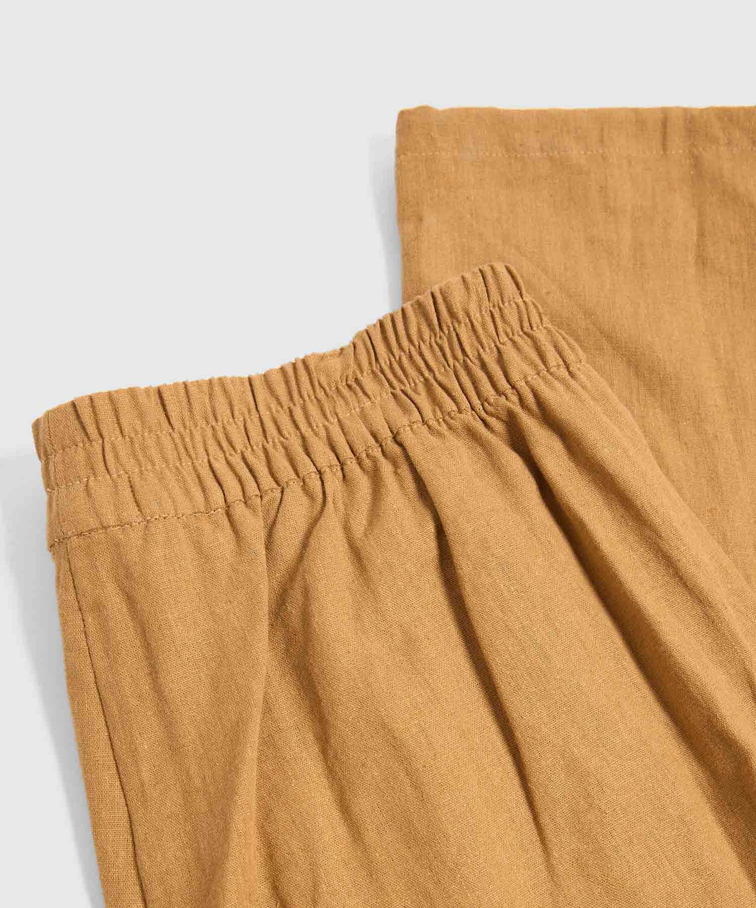 Pantalon Para Mujer Tobillero Casual Cintura Elástica