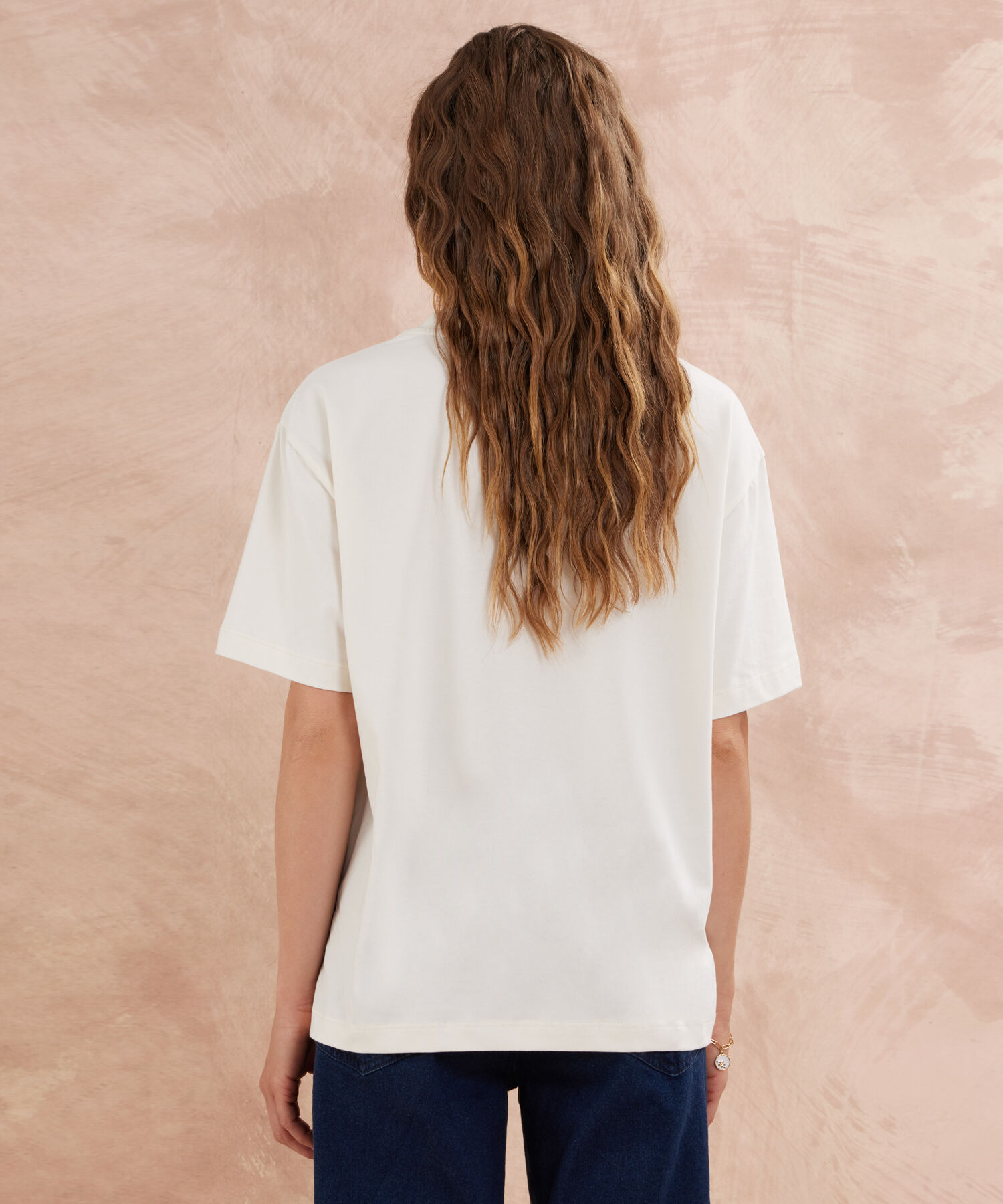 Camiseta Unicolor Con Screen