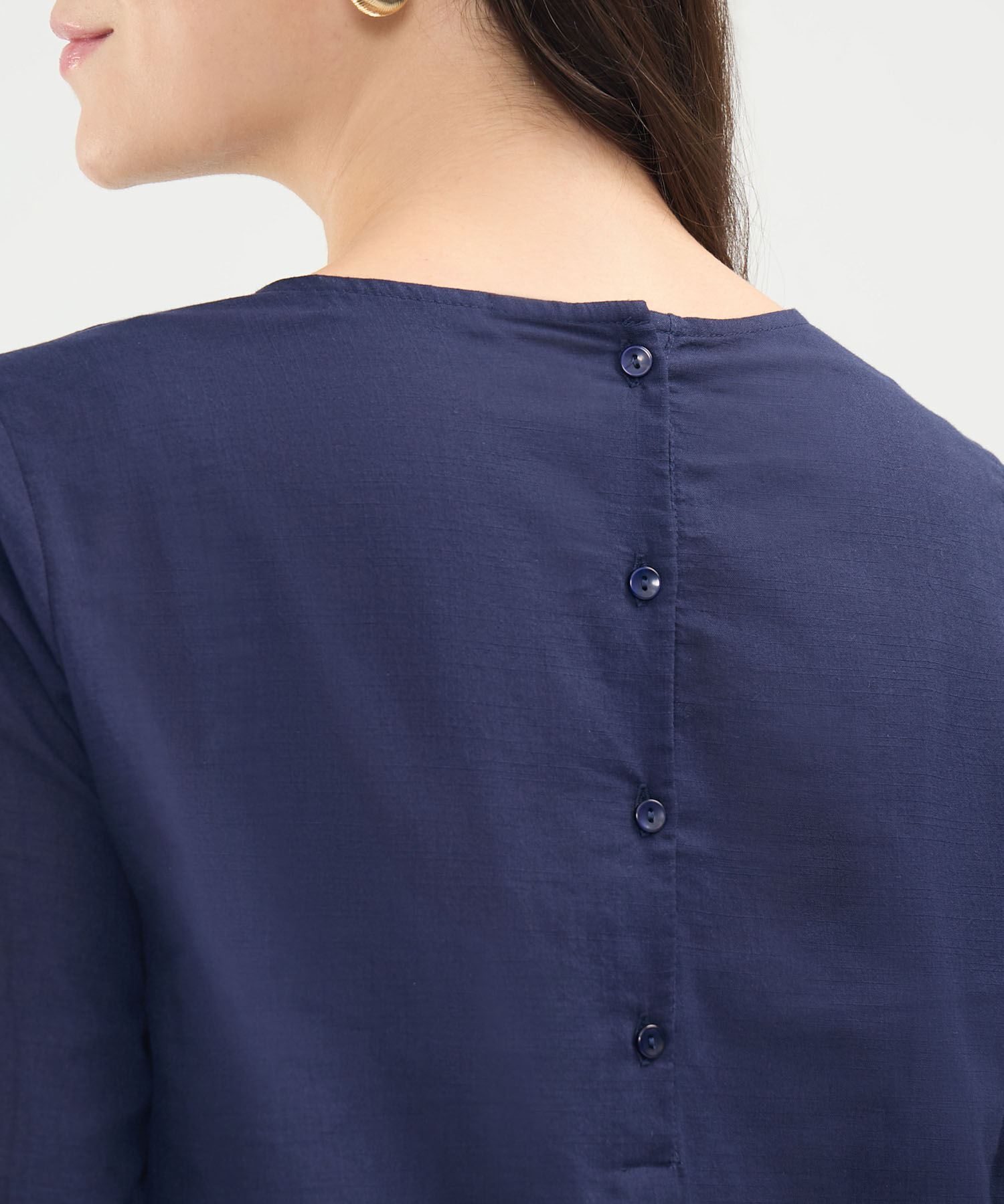 Blusa Manga Larga Acampanada