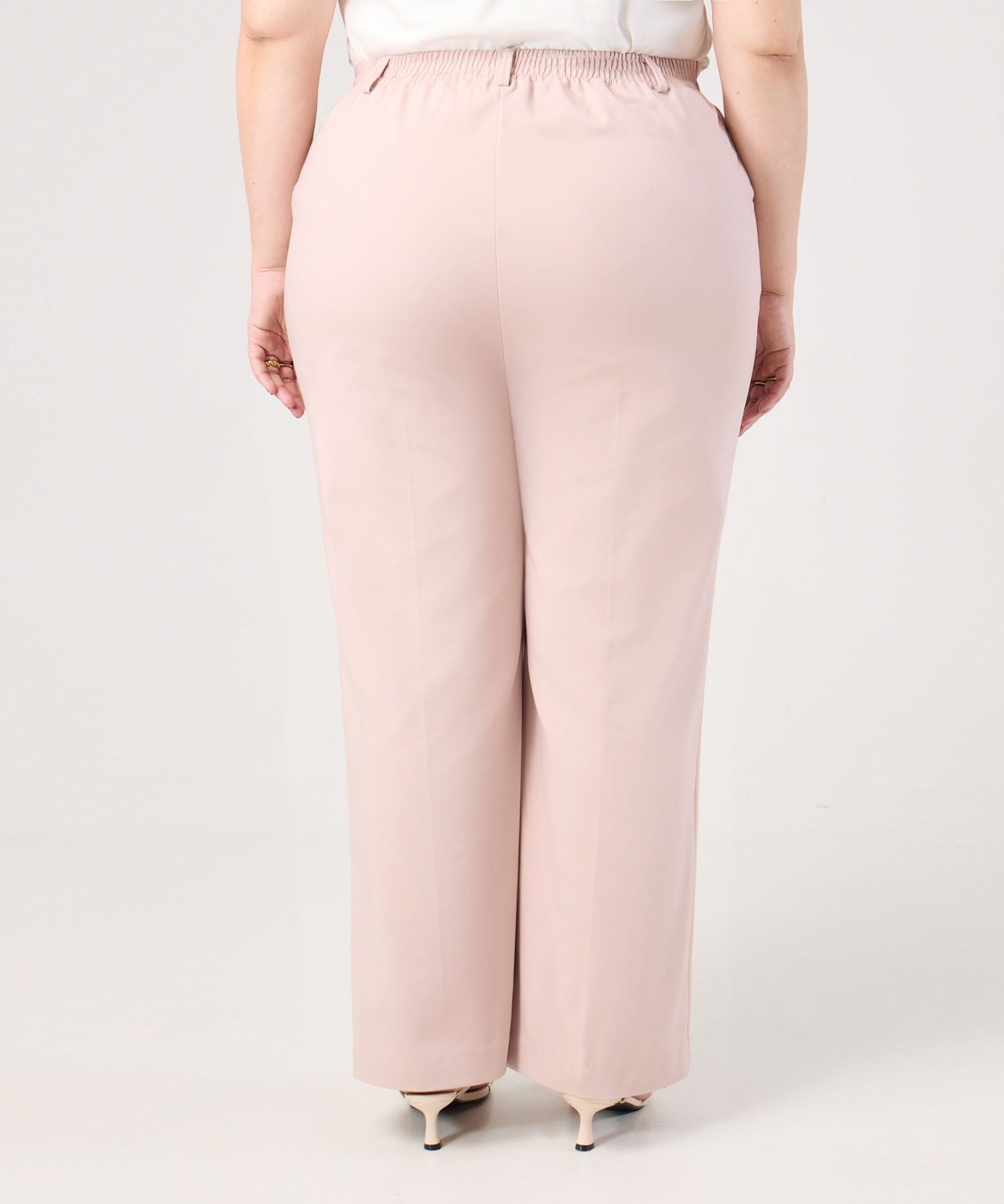 Pantal&oacute;n Recto Sastrero Para Mujer Curvy