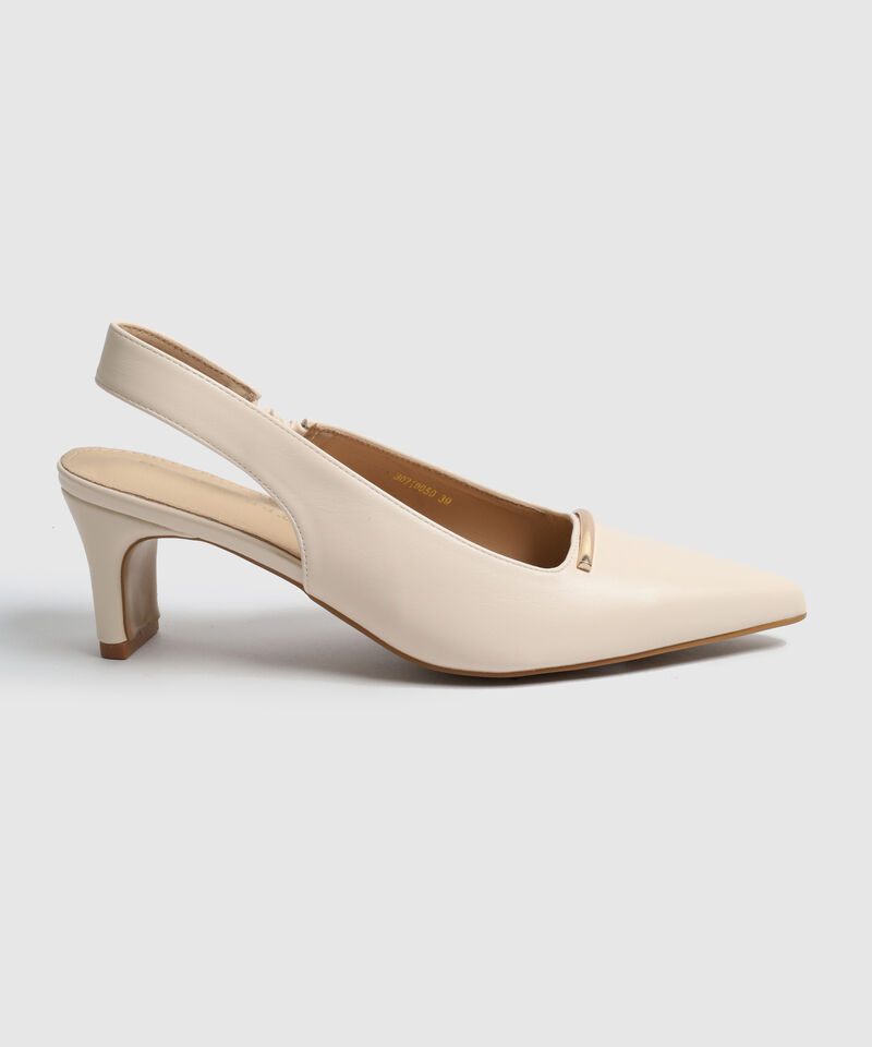 Tacones Mujer Destalonados Con Detalle