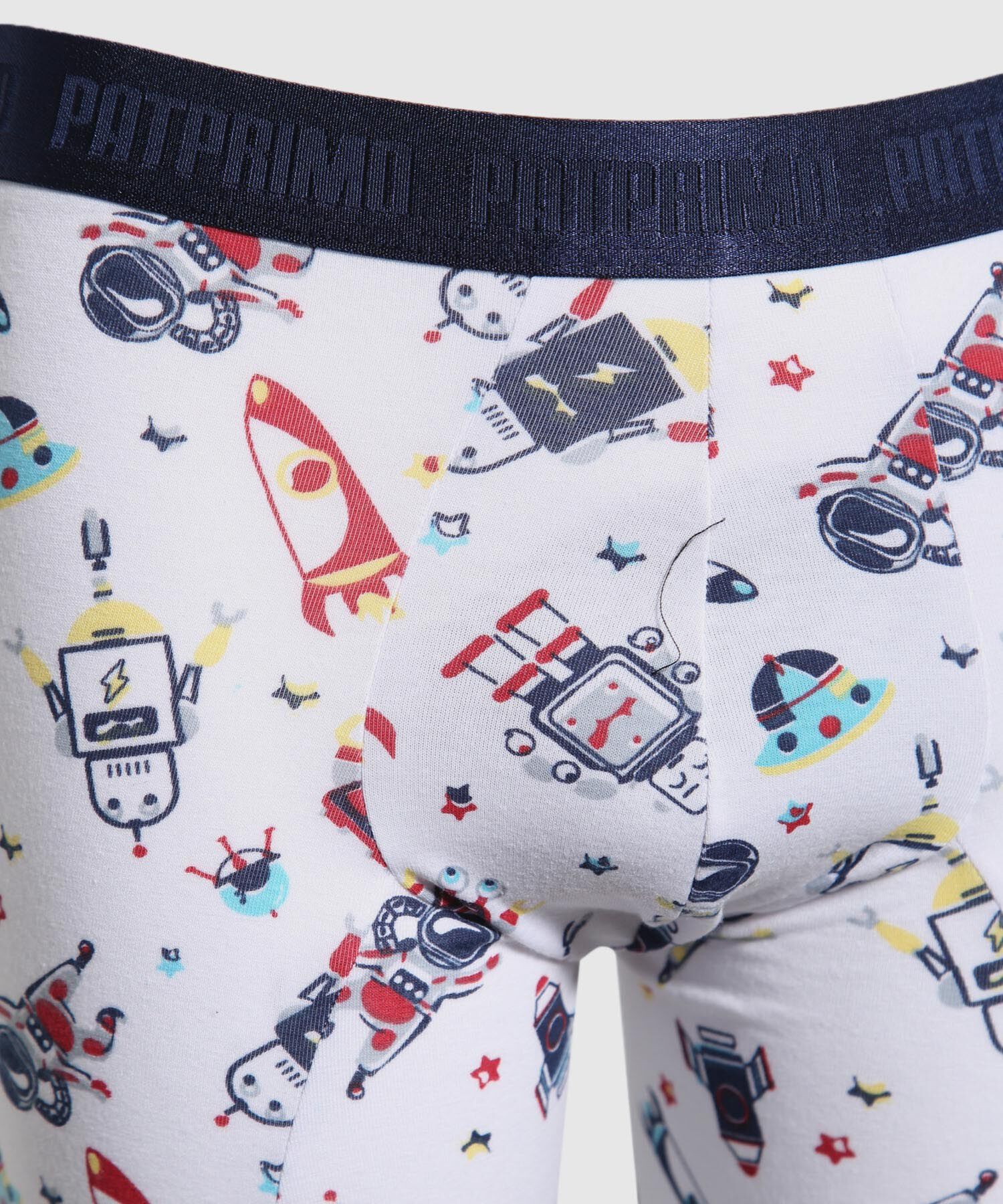 Pantaloncillo Pack X3 Boxer Medio En Algodón