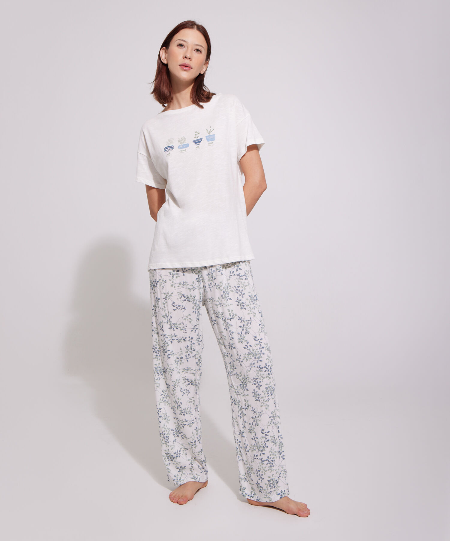 Pantalon de pijama mujer clearance