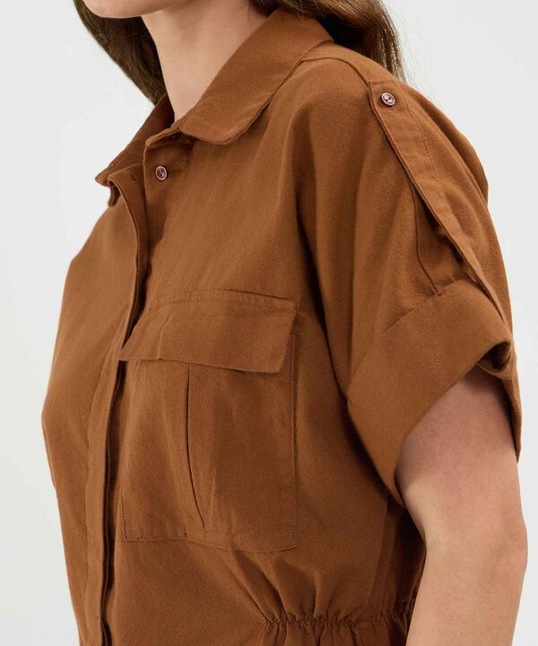 Camisa con Bolsillo de Tapa image number null
