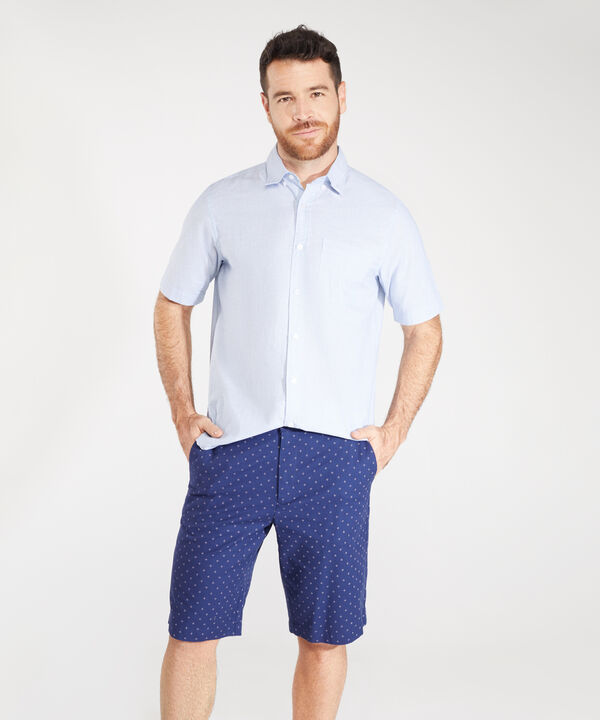 Bermuda Estampada Tipo Chino Con Cordón Interno Ajustable