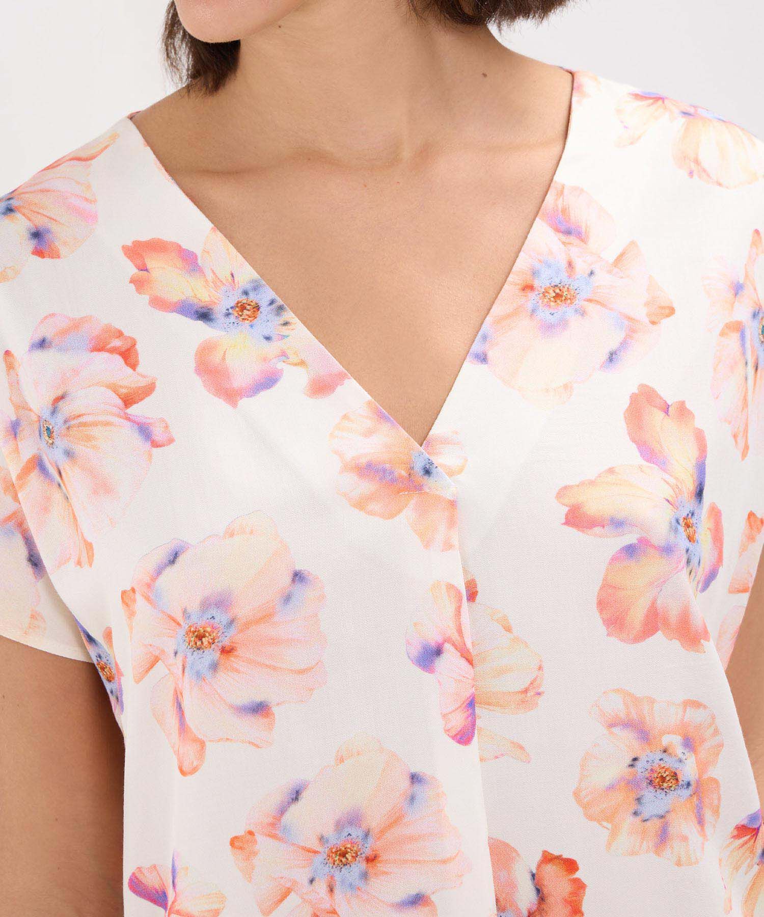 Blusa Estampado de Flores