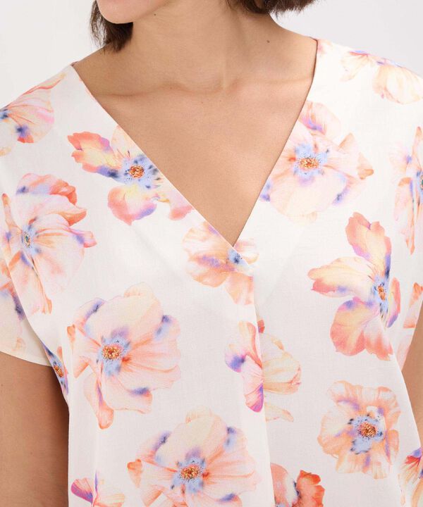 Blusa Estampado de Flores image number null