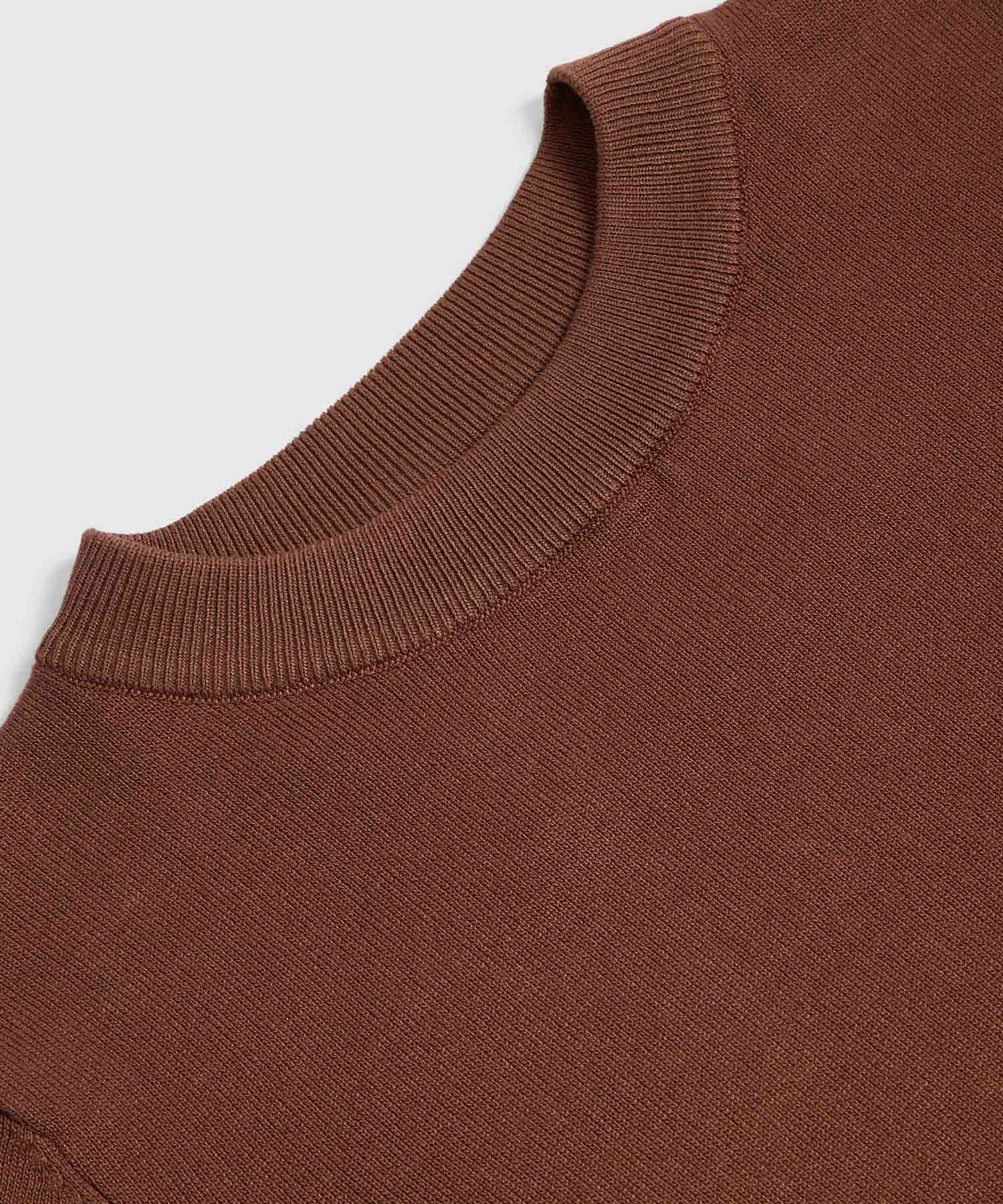 Camiseta de Punto Manga Corta para Mujer