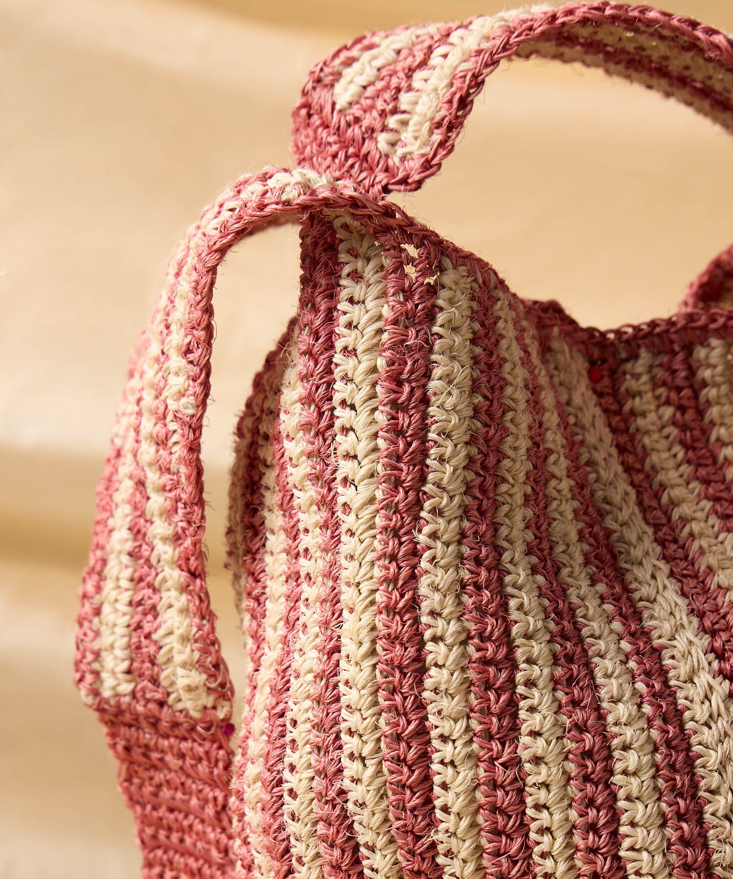 Bolso Tipo Hobo de Tejido Crochet para Mujer