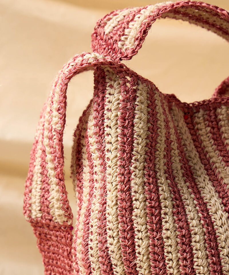 Bolso Tipo Hobo de Tejido Crochet para Mujer