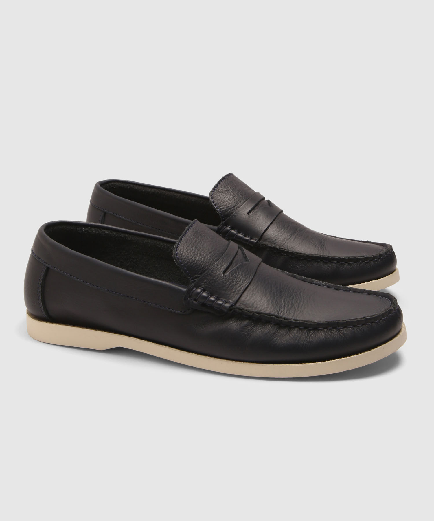 Mocasines en Efecto Cuero