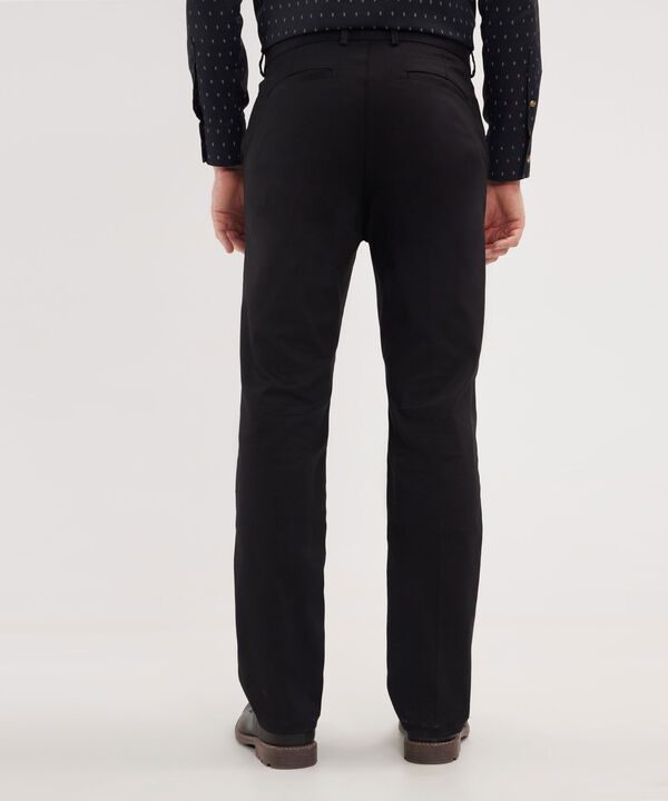 Pantalon Chino Unicolor Silueta Regular Fit