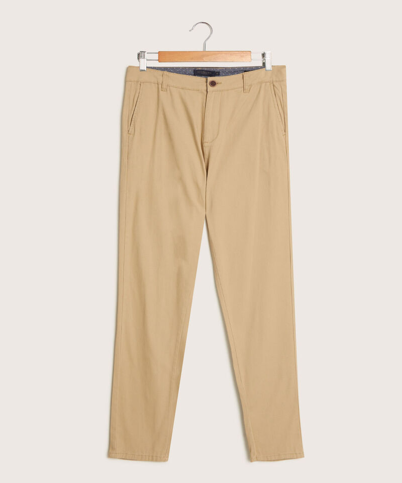 Pantalón Chino Slim Fit Unicolor