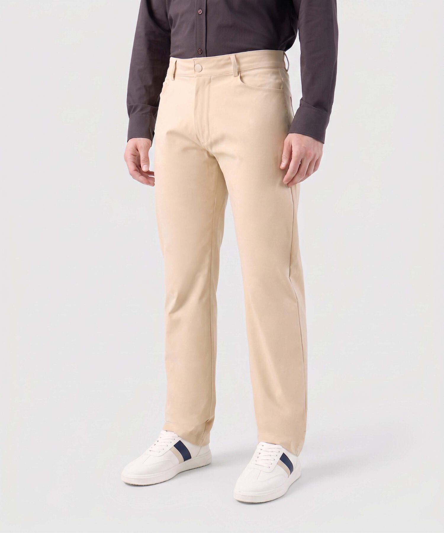 Pantal&oacute;n Casual Regular Fit Para Hombre